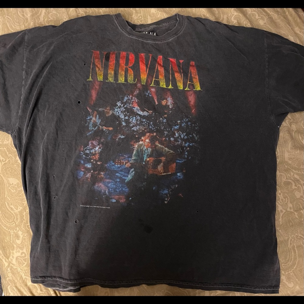 Nirvana Unplugged T-Shirt Dress